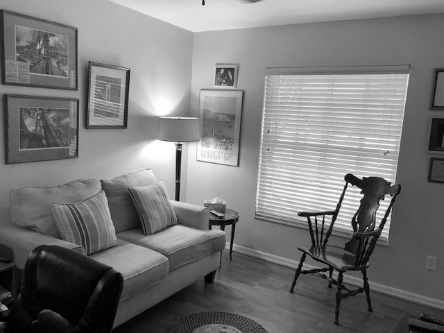 Office staged for sale